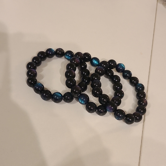 Hand Crafted Jewelry - Handcrafted Beaded Stretch Bracelet